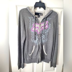 FOX Zip Up Hoodie